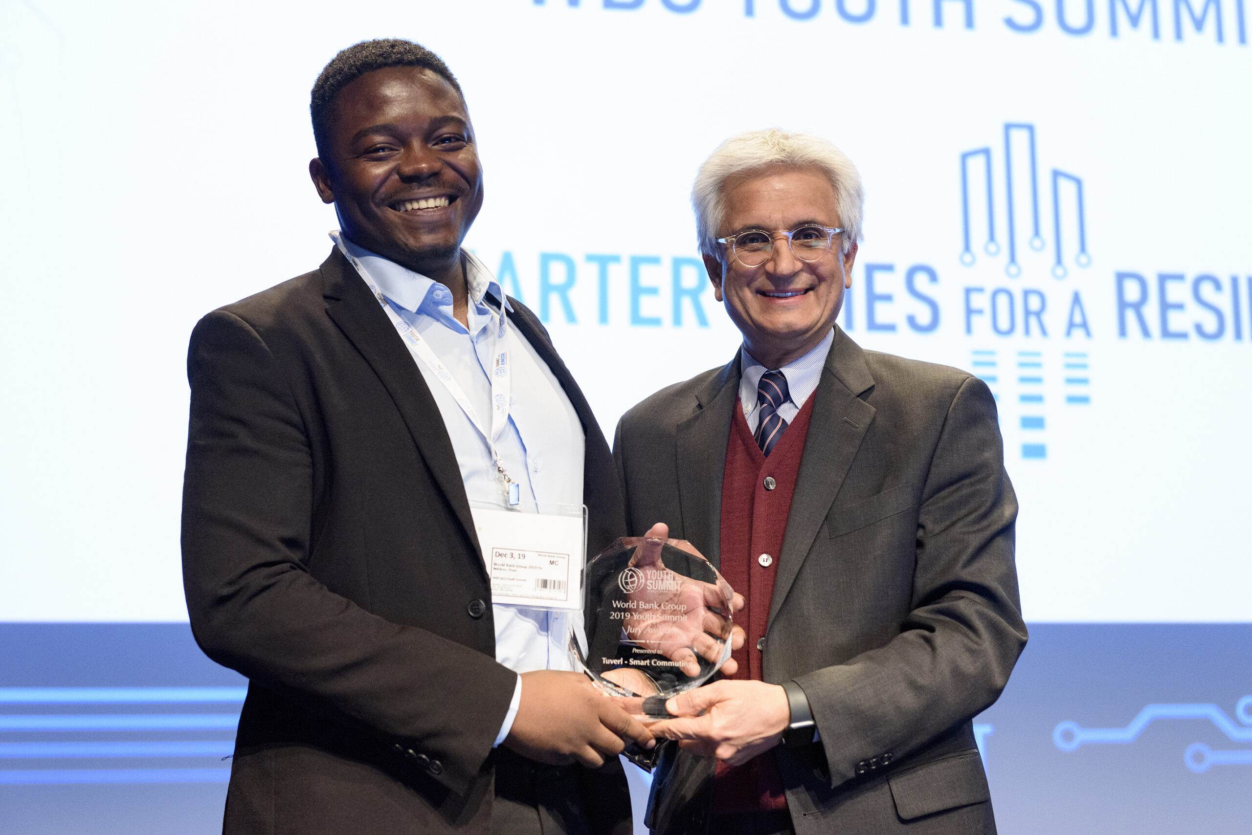 Tuverl Wins World Bank Youth Summit Pitch Competition